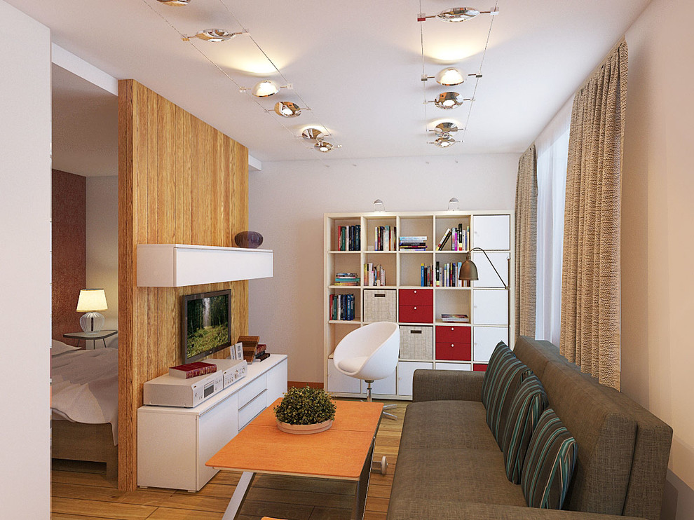 Квартира-студия в скандинавском стиле