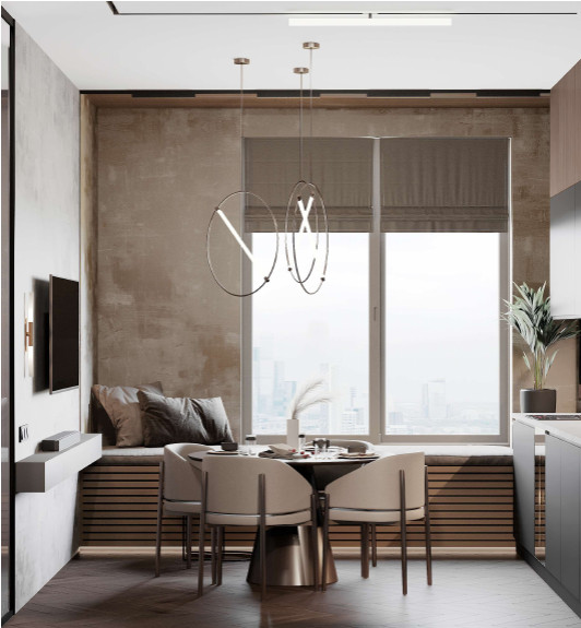 Визуализации действующего проекта в ЖК Сердце столицы