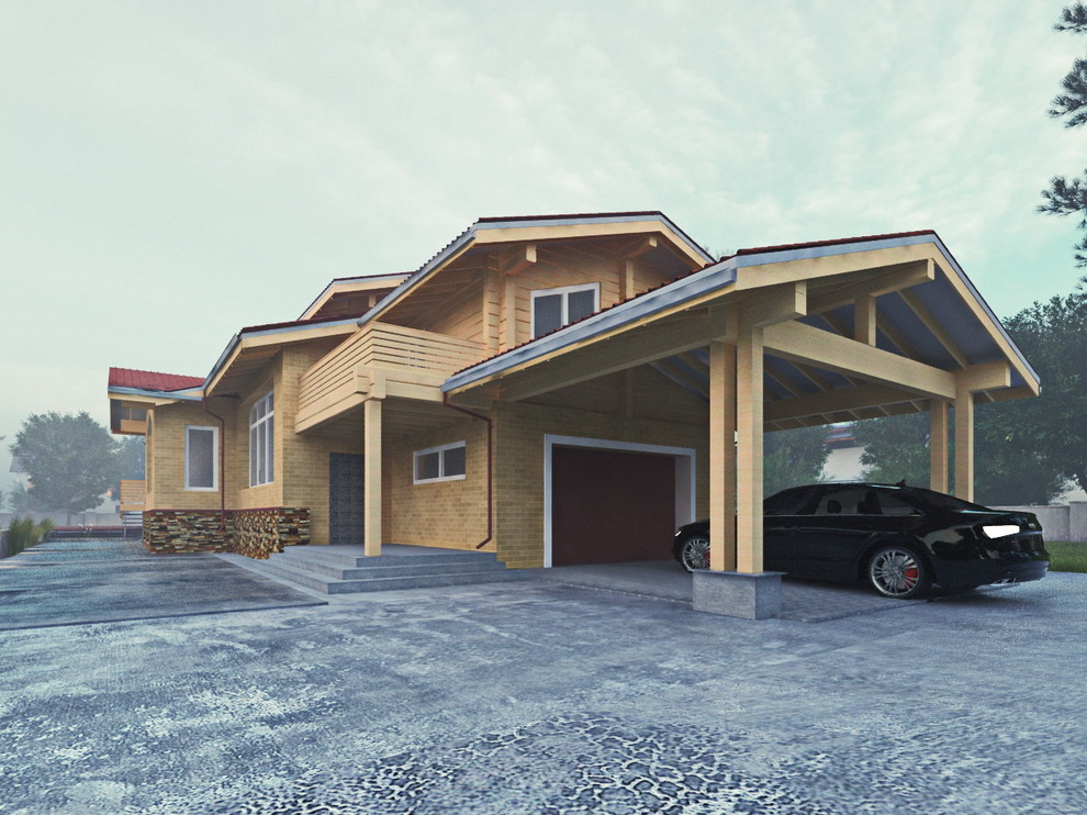 Проект дома в Новосибирске