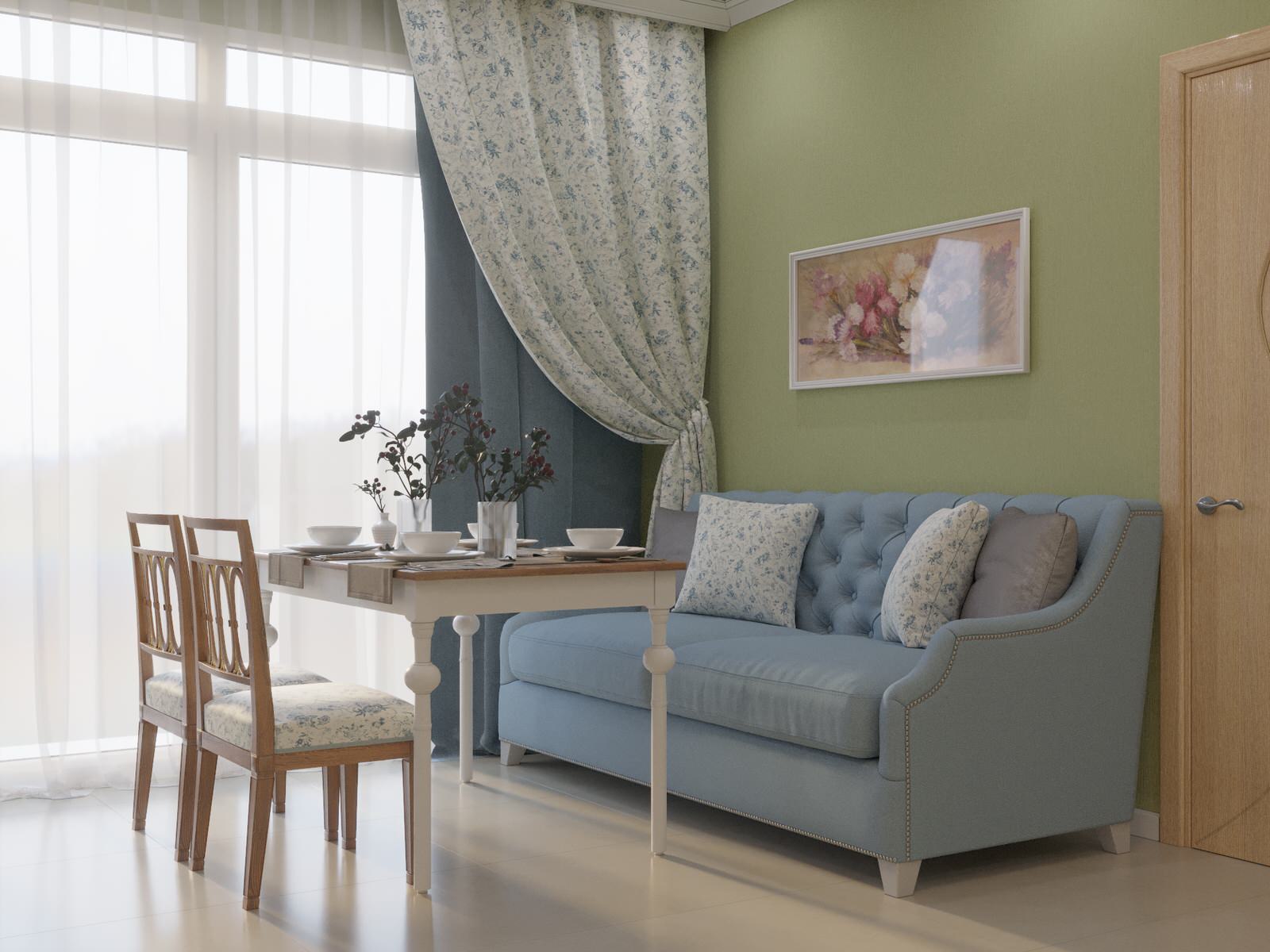 Обложка проекта: Кухня-гостиная в частном доме