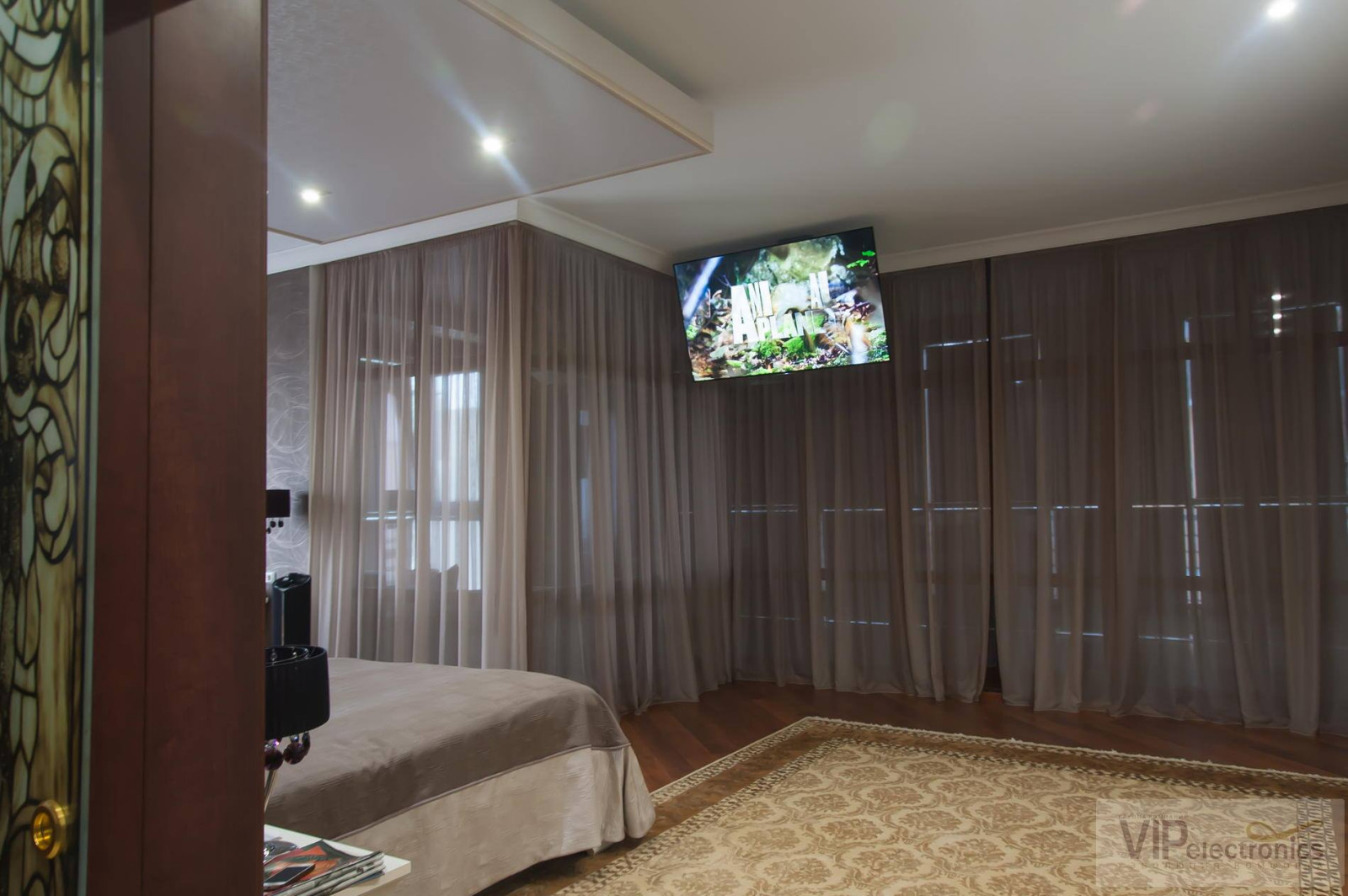 Smart квартира с домашним кинотеатром