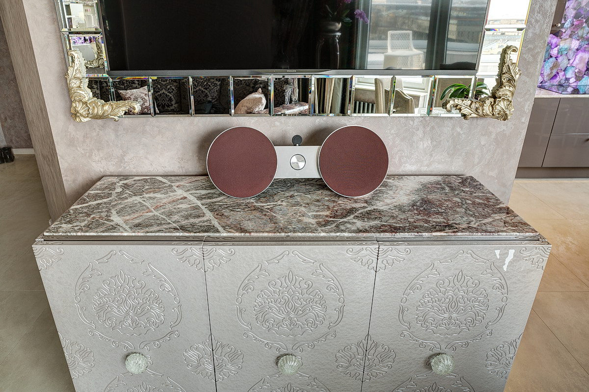 Натуральный камень в интерьере квартиры