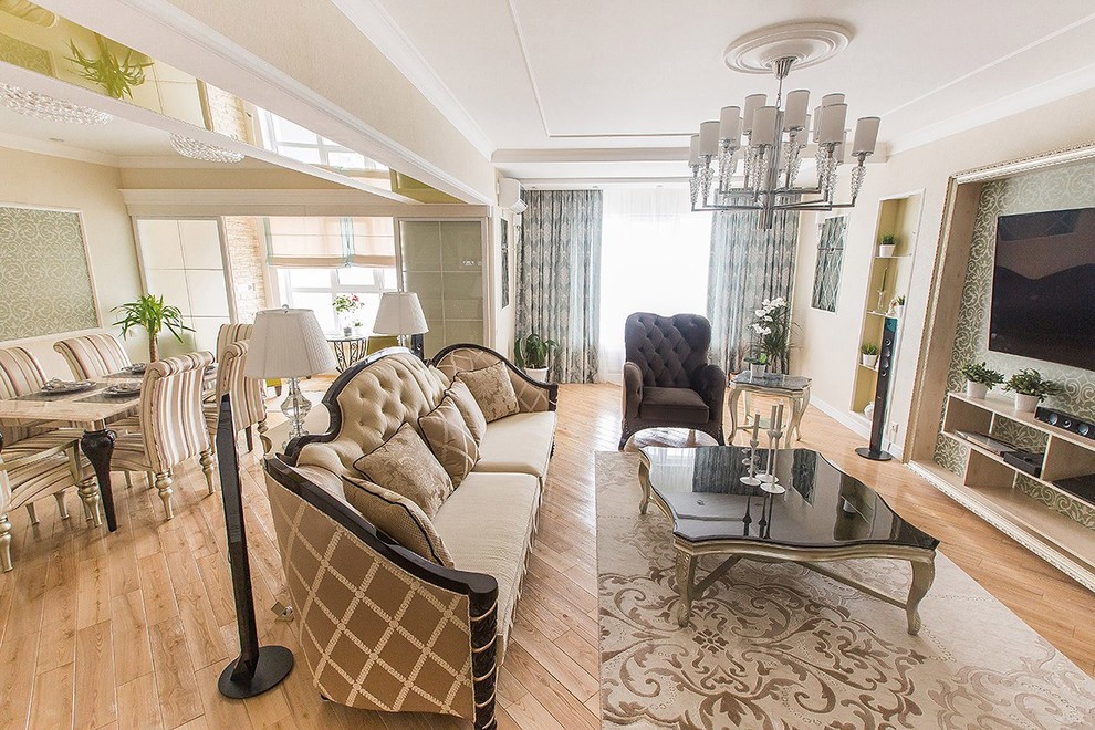 Роскошная классика на 136 м2
