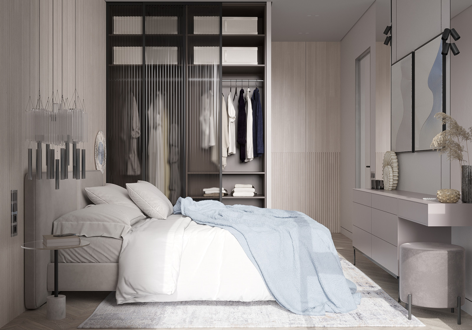 Спальня из проекта "Песни моря"