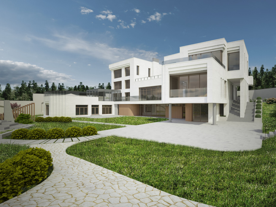 Обложка проекта: Реконструкция и расширение особняка