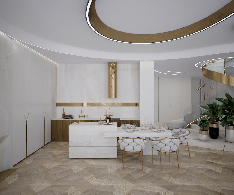 Квартира с террасой  - Москва. 300 кв.м.