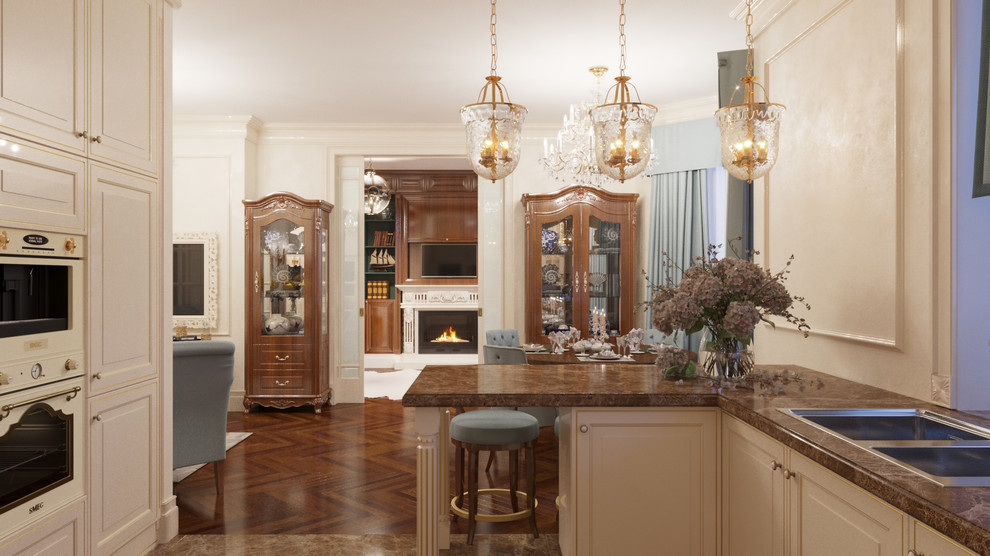 ЖК Алые паруса.Квартира в стиле современная классика.