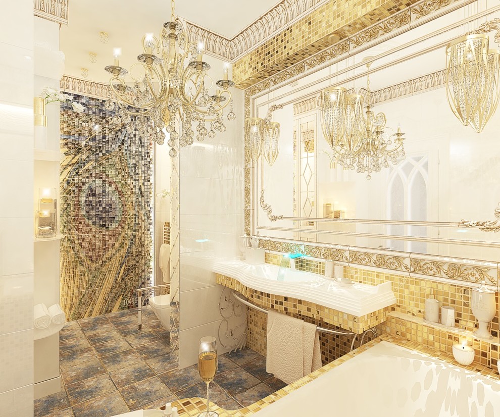 Ванная комната в частном домовладении