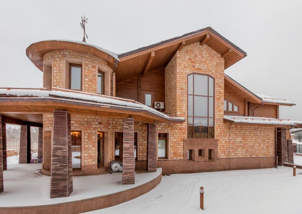 Остекление загородного дома в пос. Репино