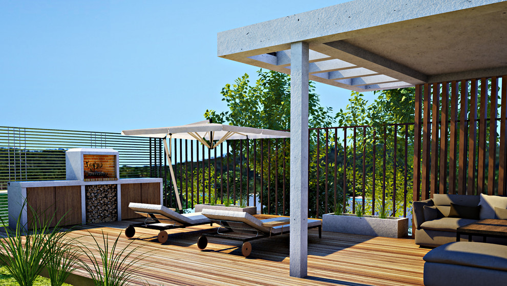 Таунхаус в стиле современного шале