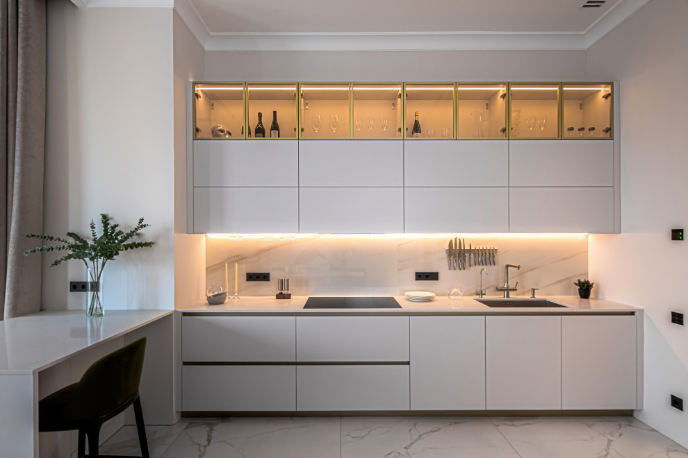 Реализованный проект квартиры в Неоклассике ЖК Eleven