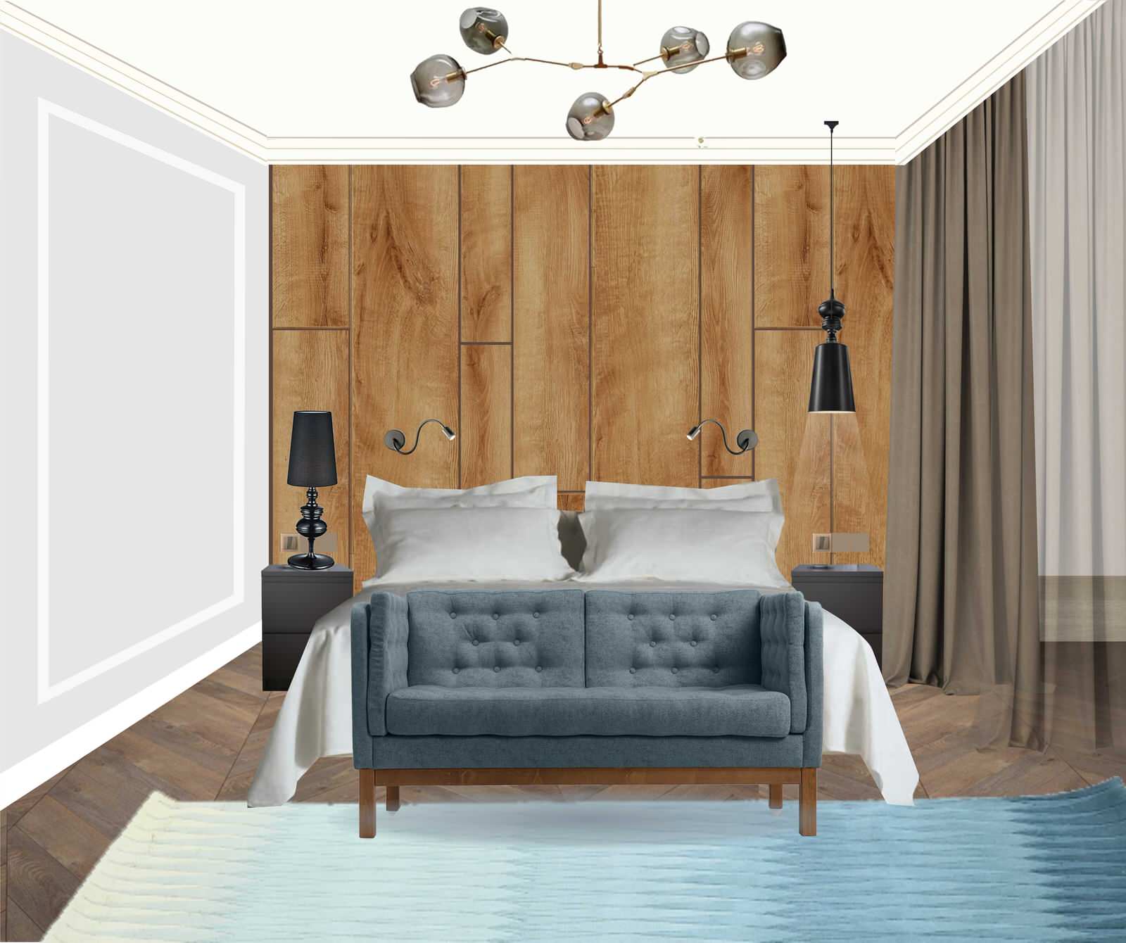 Обложка проекта: Двухместный гостиничный номер