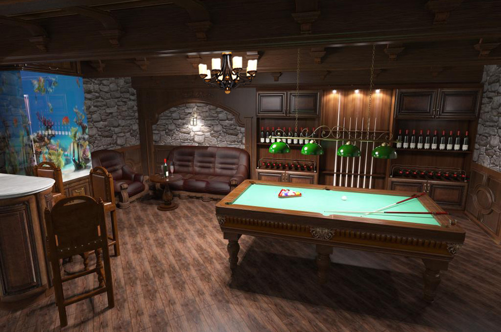 Дизайн интерьера коттеджа