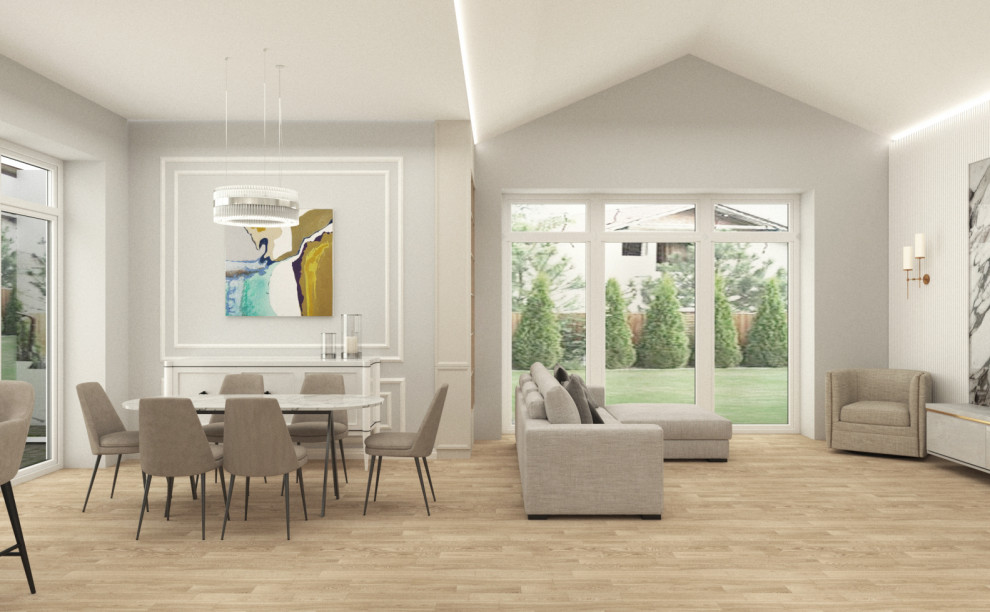 Дом с камином