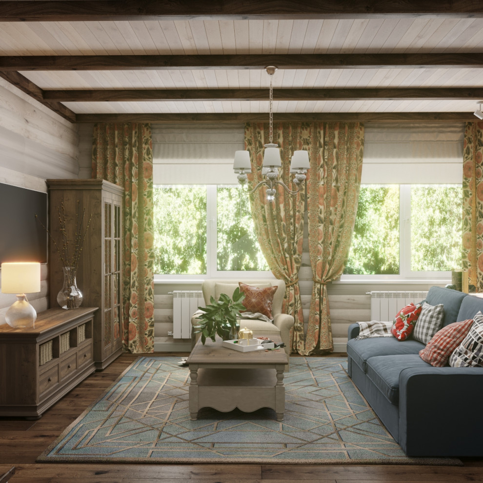 Бревенчатый дом в с.Мастиновка