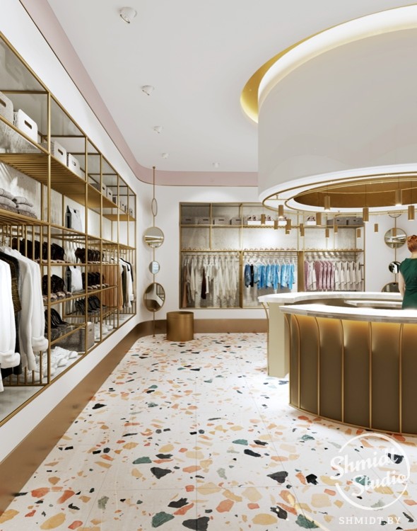 Проект интерьера Boutique