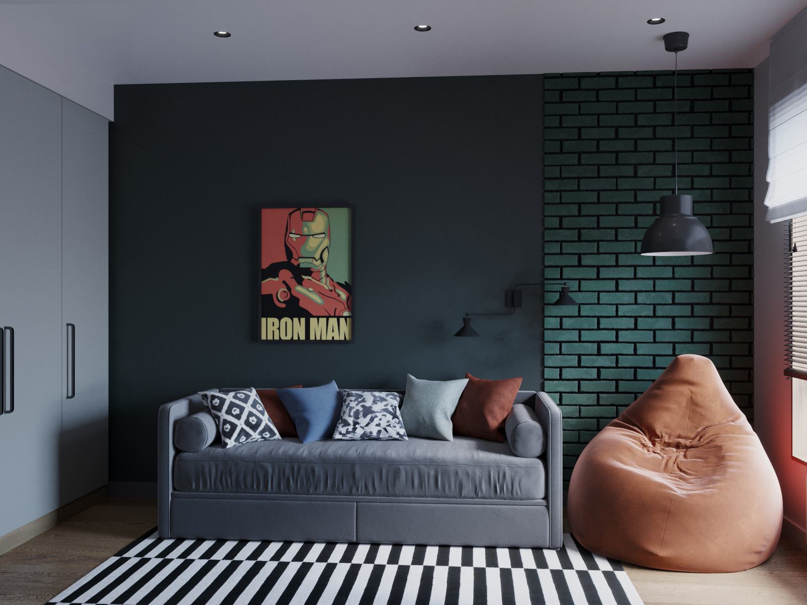 Трёхкомнатная квартира для семьи с двумя детьми в ЖК Академика Павлова