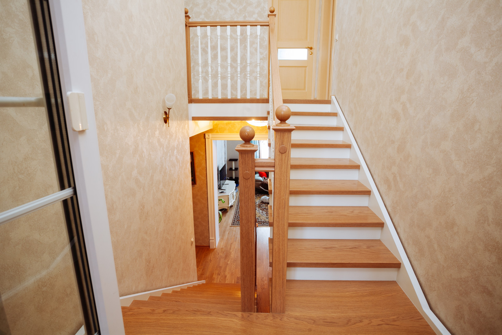 Деревянная лестница в д. Чандрово Чебоксарского района