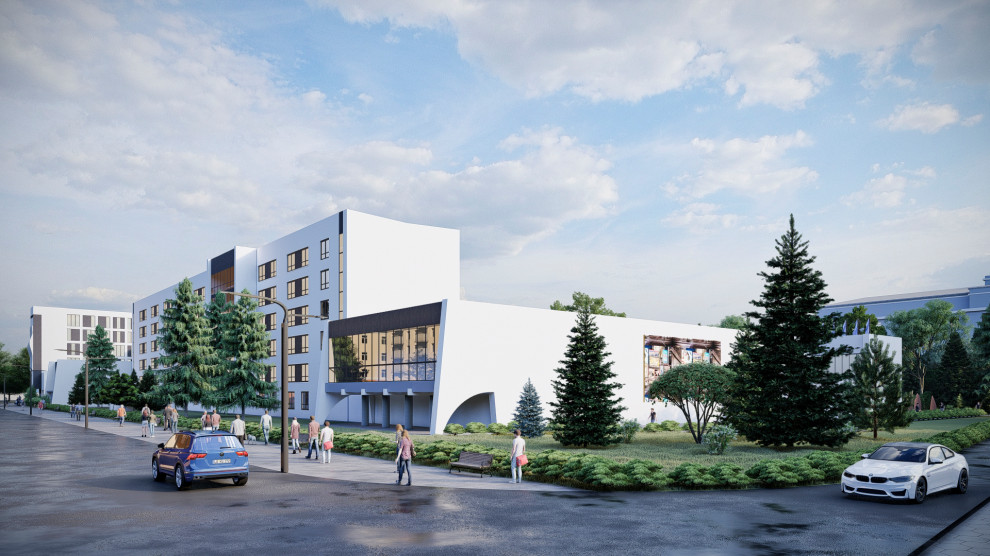 Концептуальный проект учебного корпуса Алтайского Государственного Университета