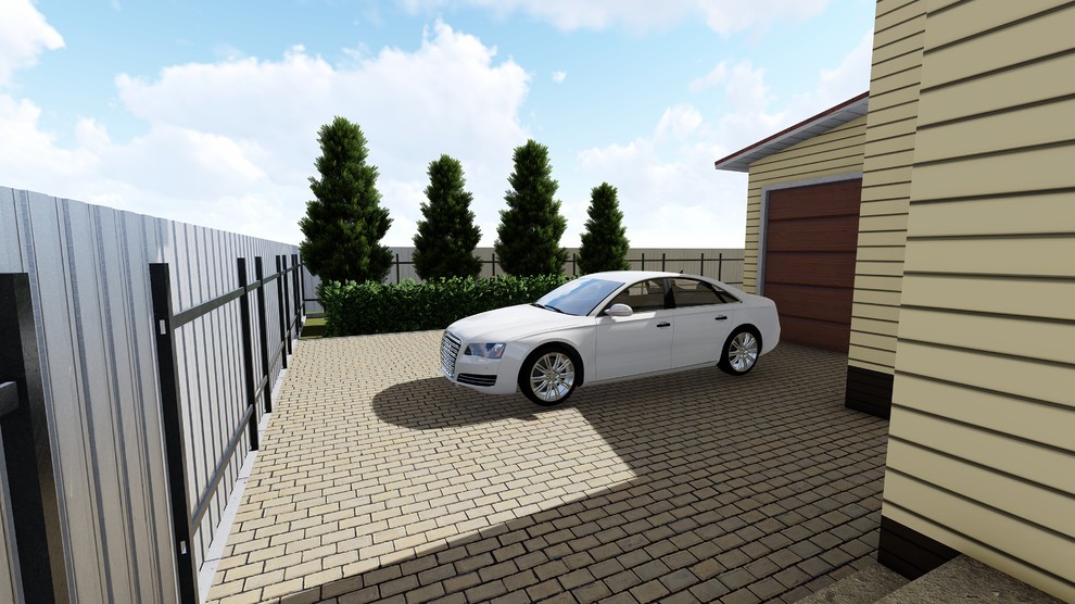 Ландшафтный дизайн-проект участка 15 соток