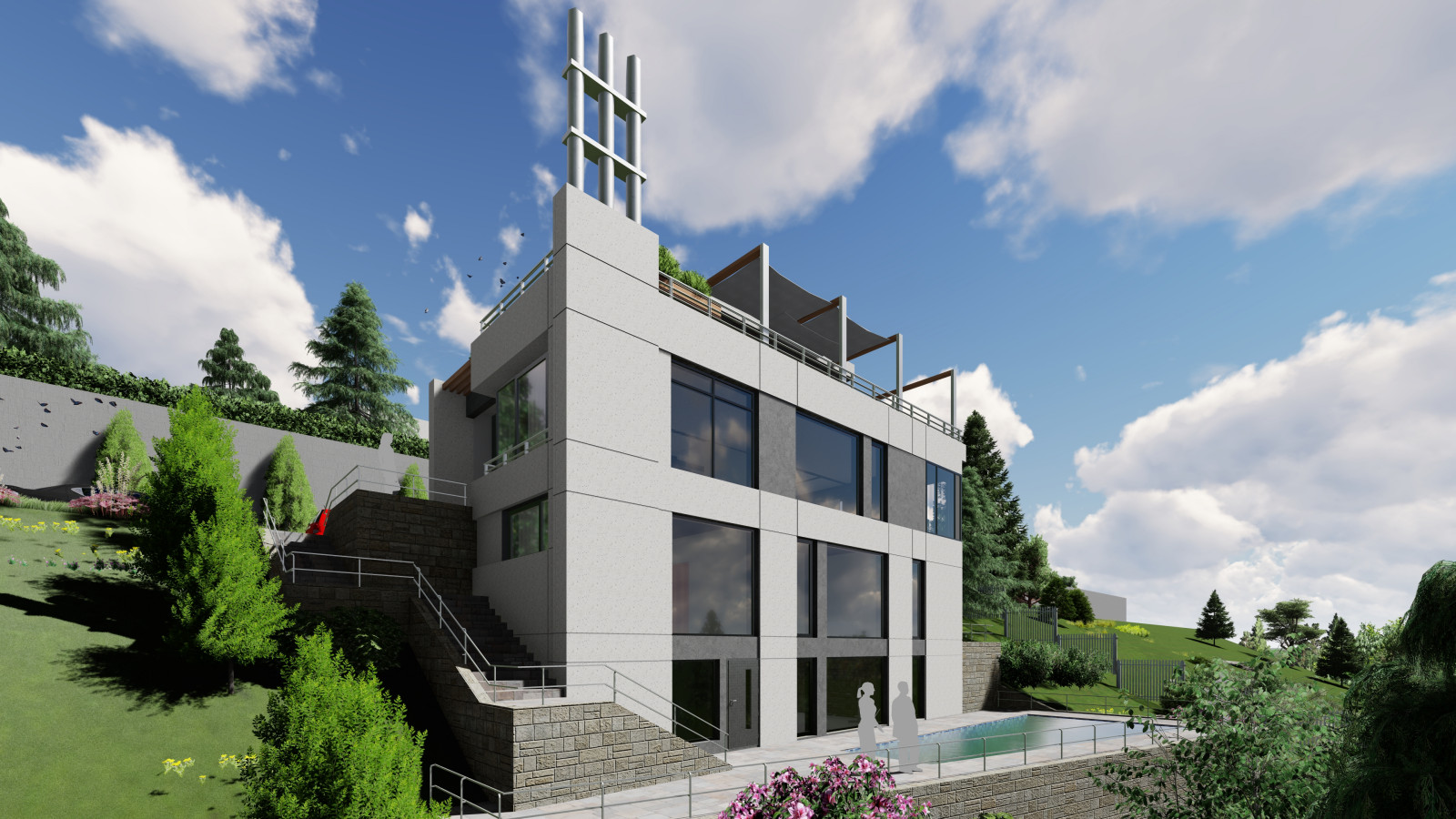 Обложка проекта: Индивидуальный жилой дом DOMUS