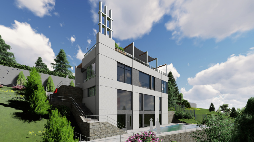 Обложка проекта: Индивидуальный жилой дом DOMUS