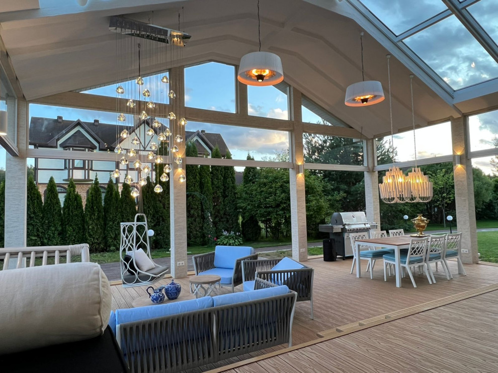 Беседка барбекю в КП Княжье Озеро