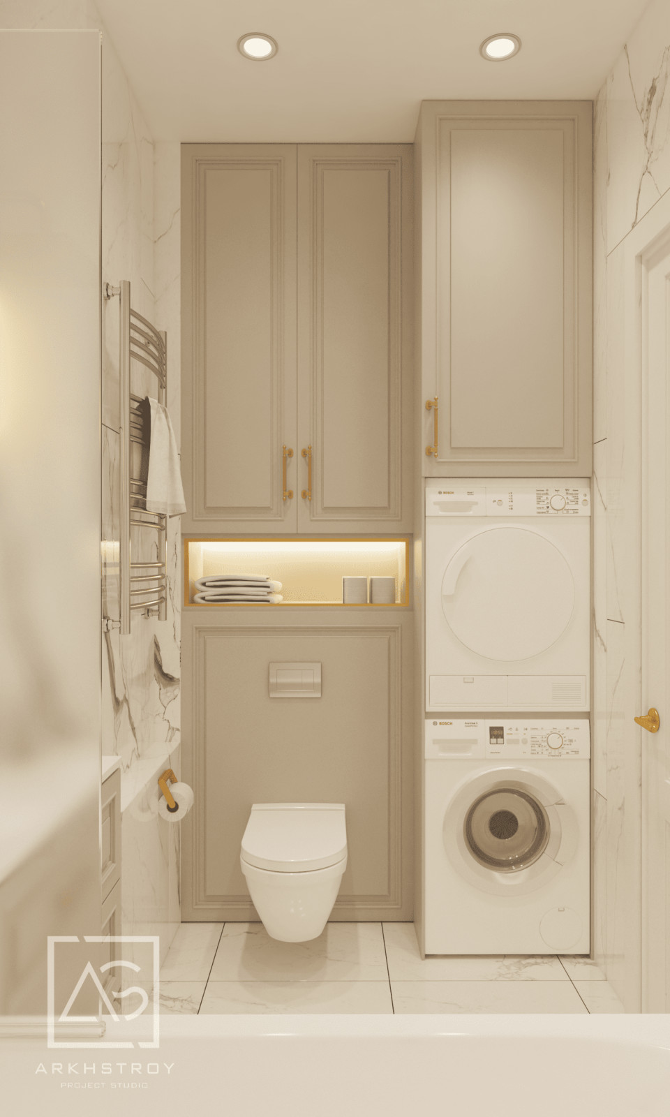 2-х комнатная квартира в Классическом стиле