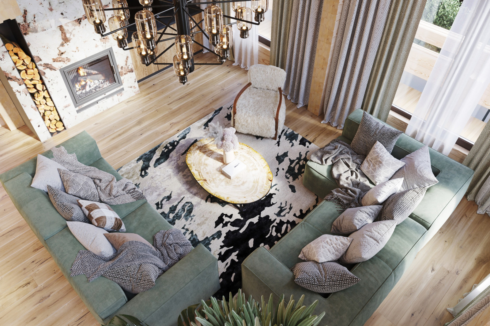 Частный дом в поселке "Сосны"