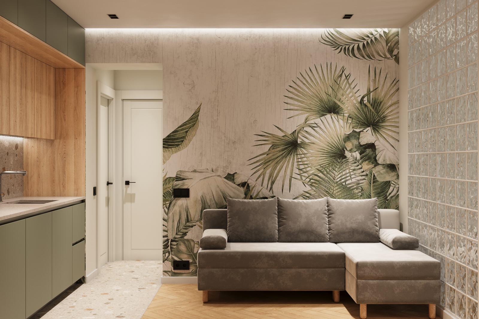 Кухня-гостиная