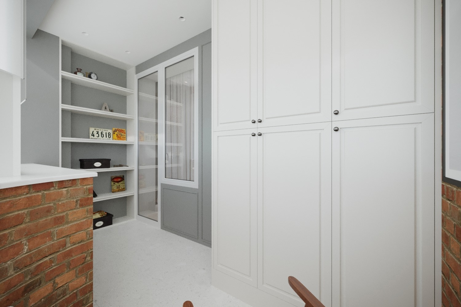 Минимализм в 47 м.кв.