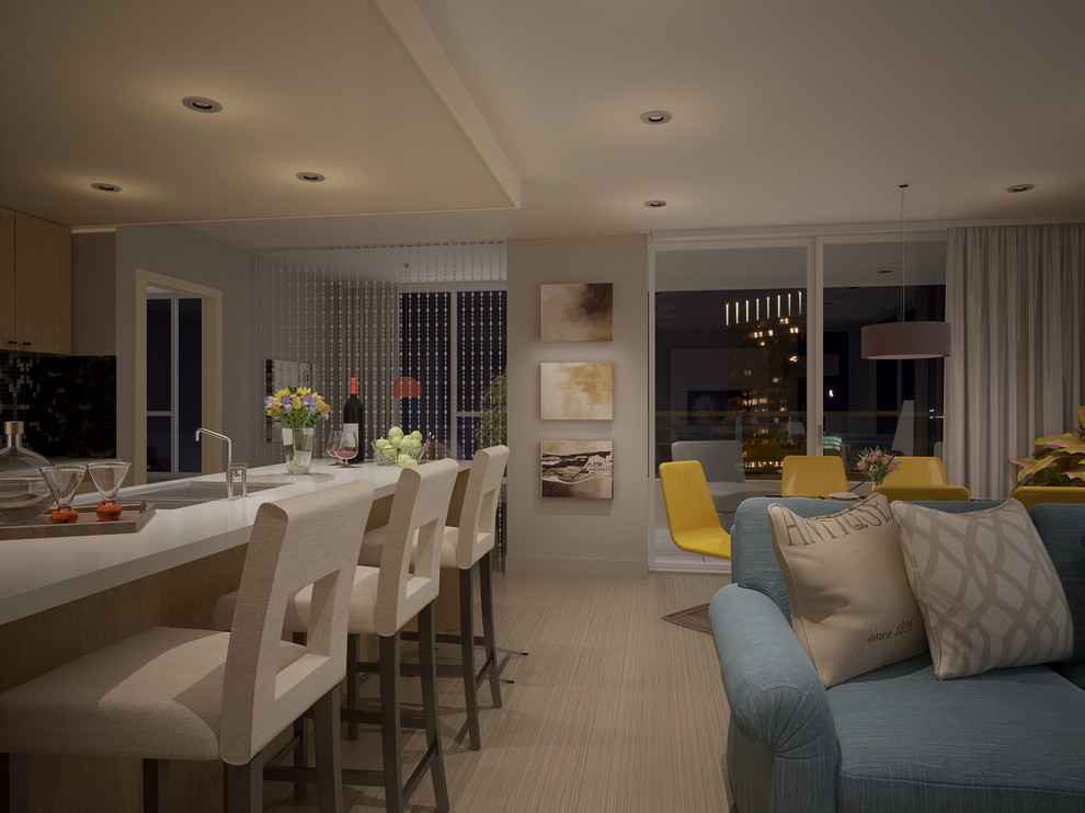 "Пентхаус на 7-ом этаже", 3-ёх комнатная квартира.