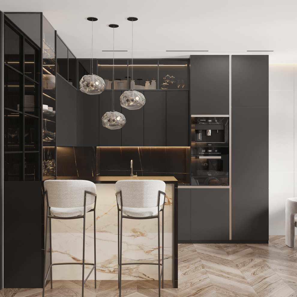 Обложка проекта: Москва ЖК Spires | 100 м2