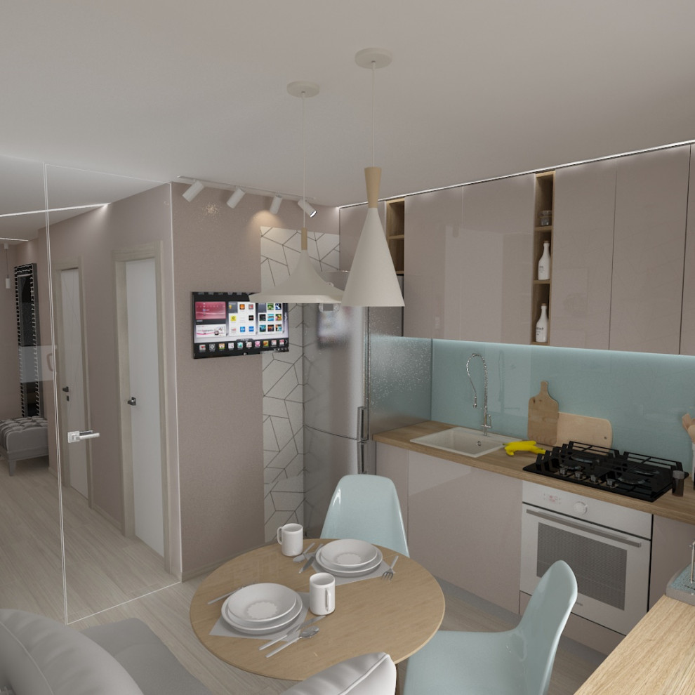 Обложка проекта: Двухкомнатная квартира в г. Мытищах