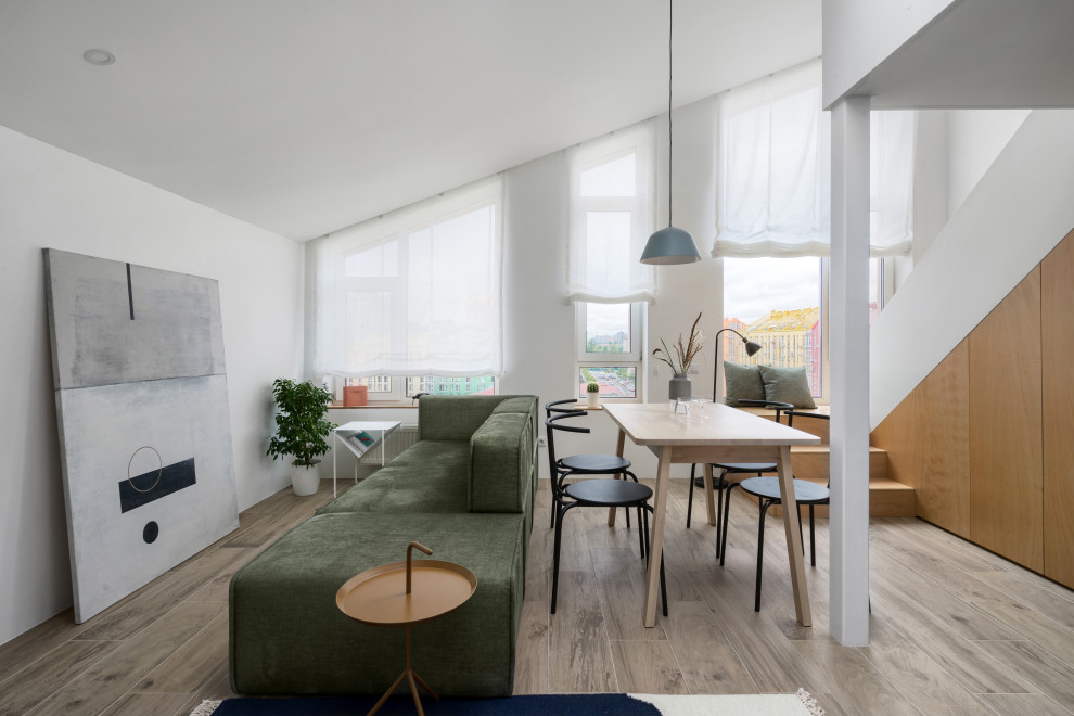 Мансарда со спальней на антресоли