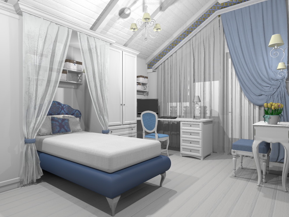 Дом в винтажном стиле