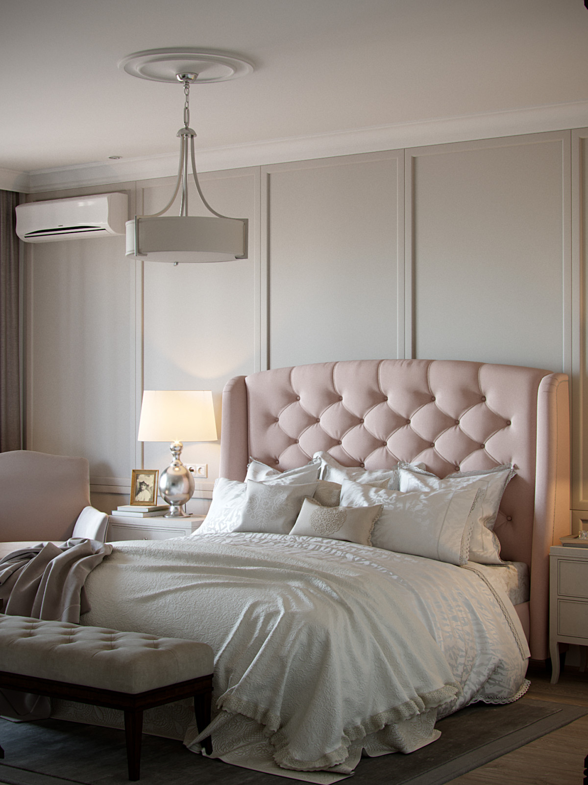 Интерьер спальни для девушки