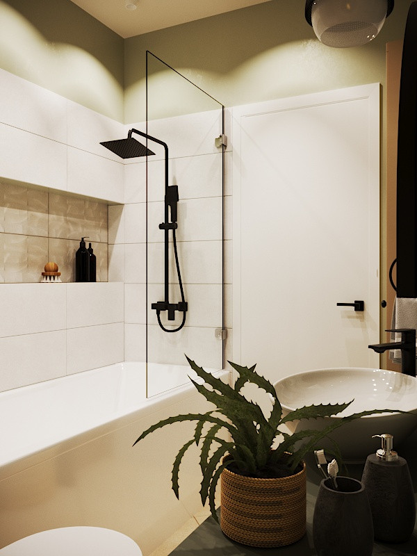 Ванная в мастер-спальне