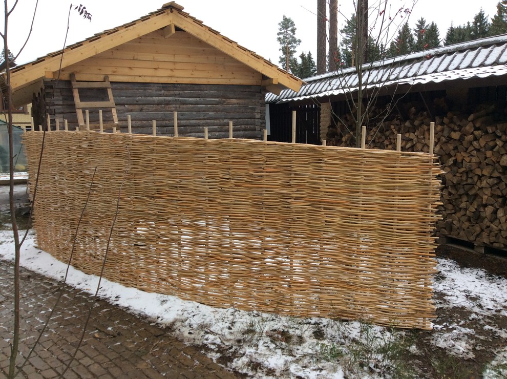 Обложка проекта: Плетеные изгороди. Плетни.