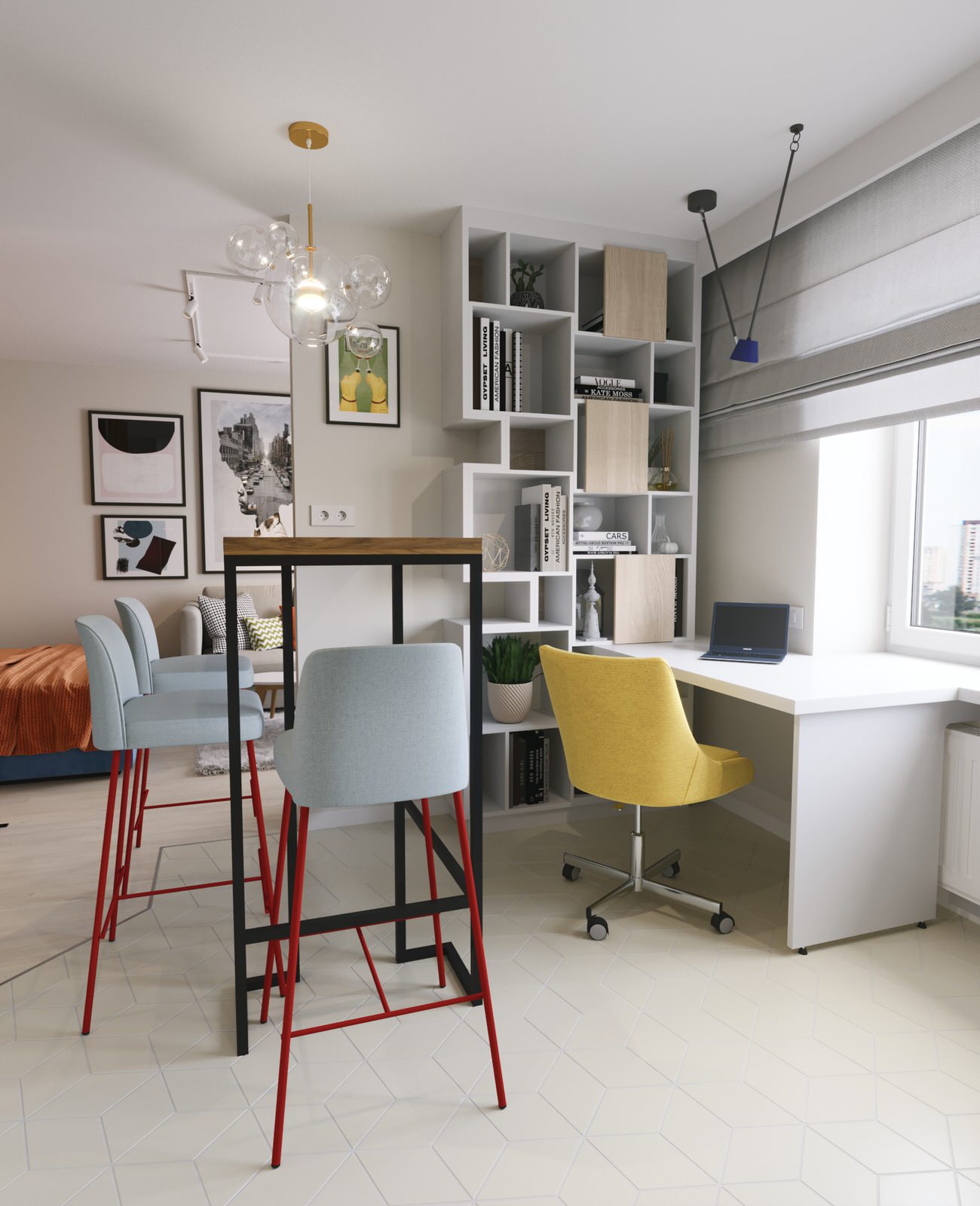 Квартира студия для молодой пары