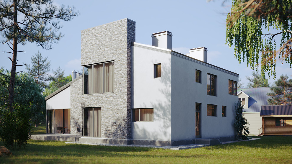 Частный жилой дом, Ленинградская область.