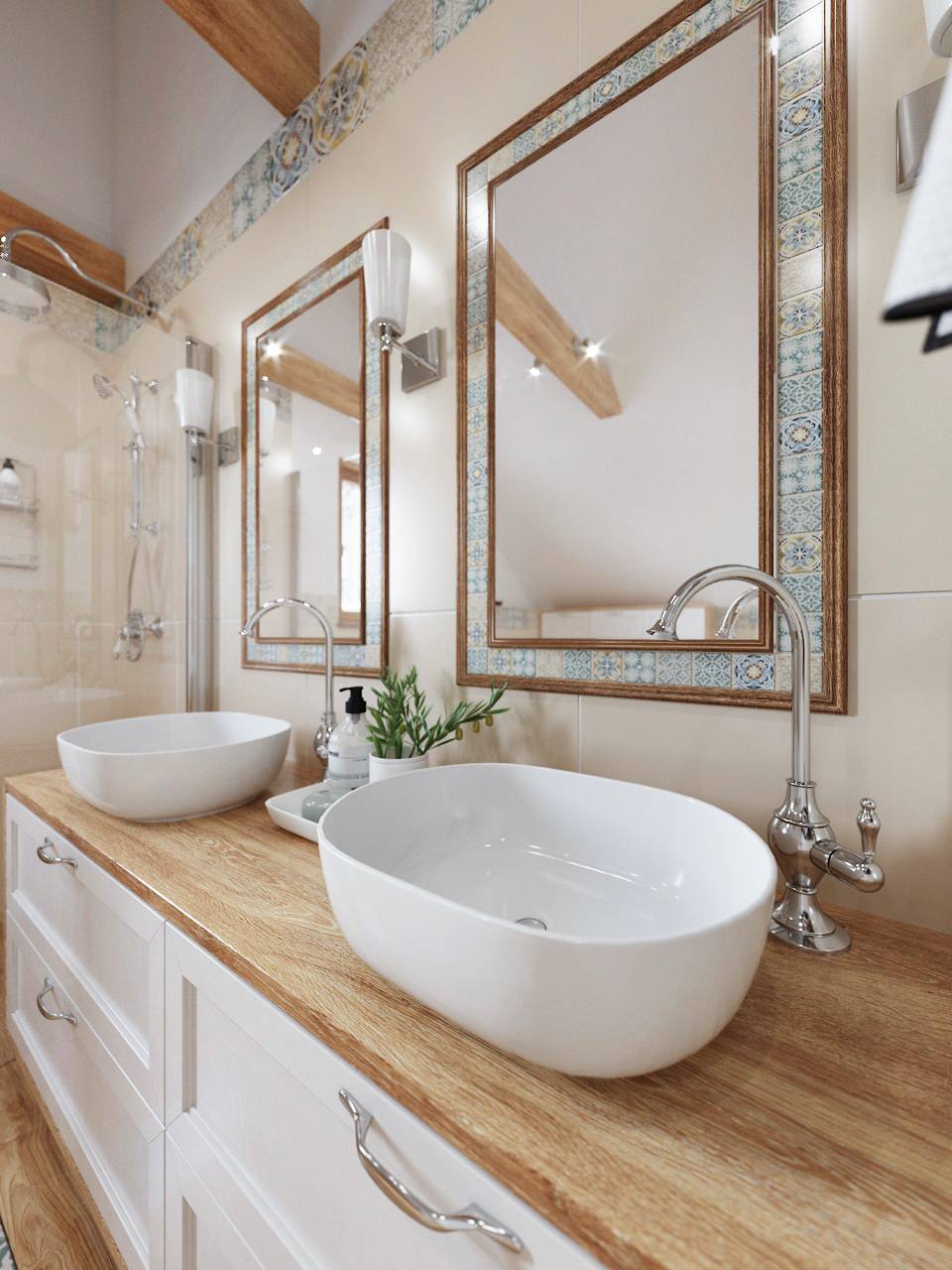 Проект ванной комнаты в Швейцарии