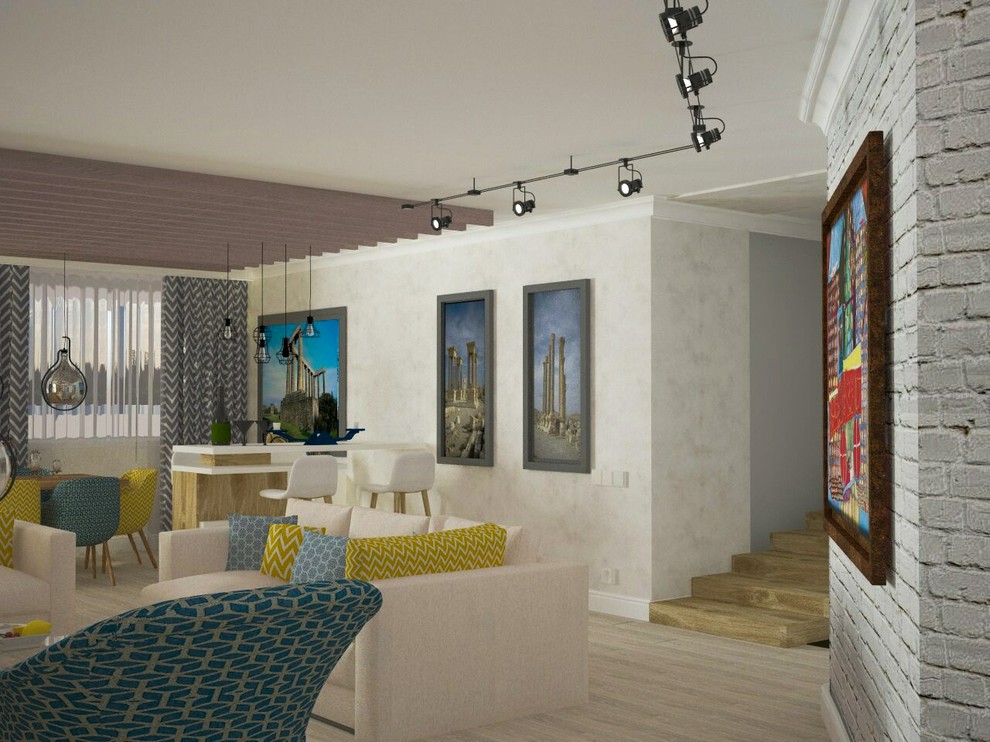 Проект загородного дома для молодой пары