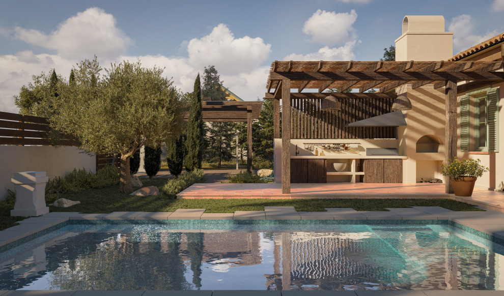 Villa Lukull. Средиземноморский дом на участке в Севастополе