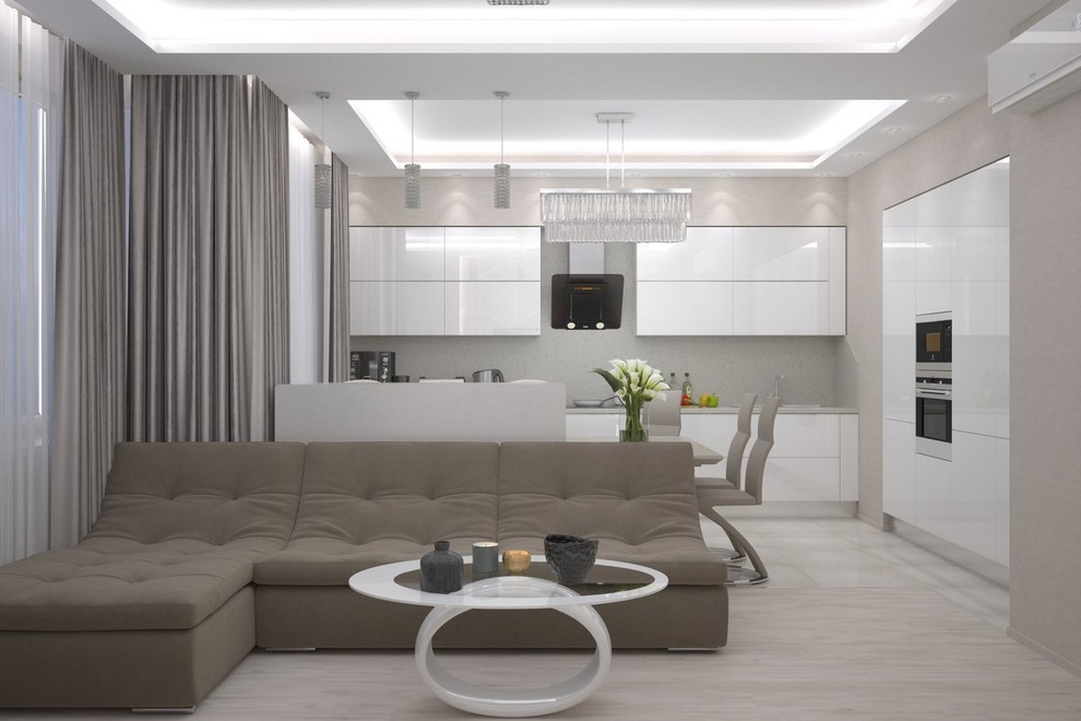 Проект трехкомнатной квартиры для семьи из 3-х человек