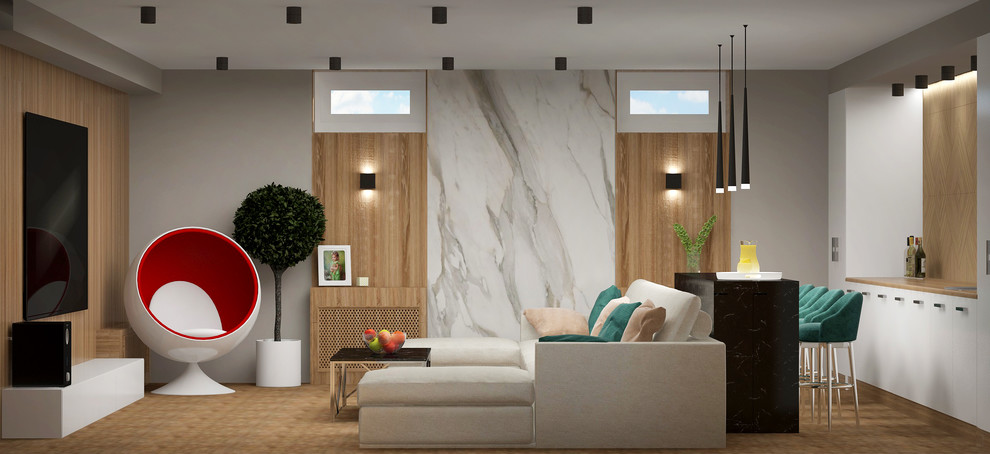 Дизайн проект спа-зоны и комнаты отдыха в загородном доме