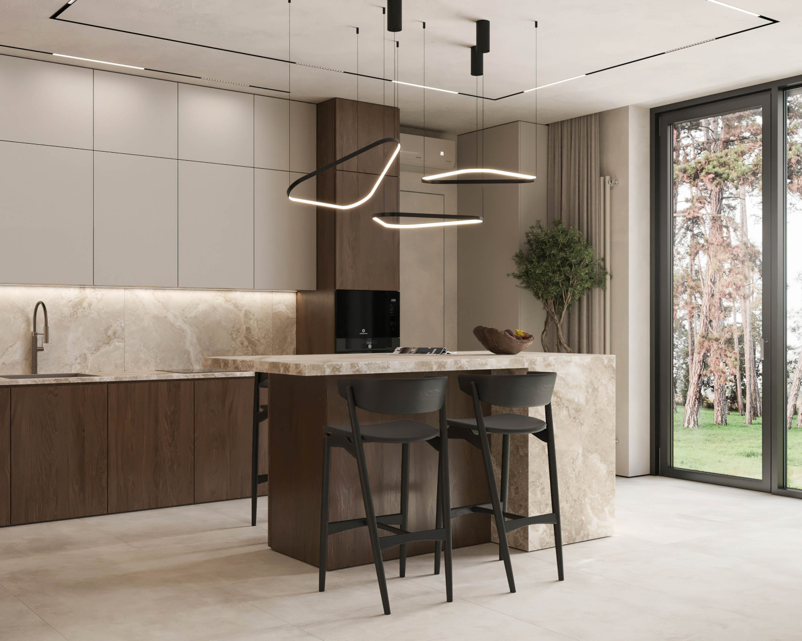 21. Eco house 280м². 1 этаж