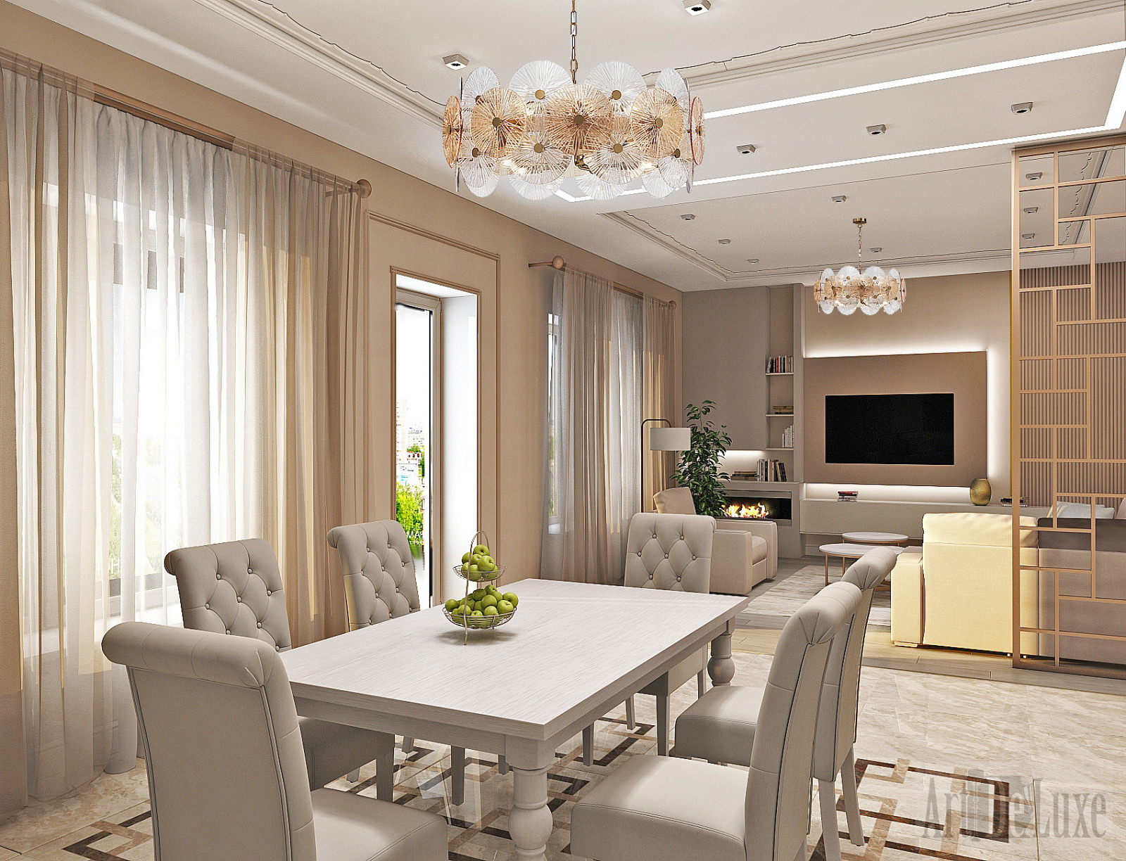 Гостиная, Усадьба Аэропорт