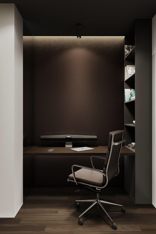 Дизайн-проект квартиры в стиле минимализм (Дыбенко)