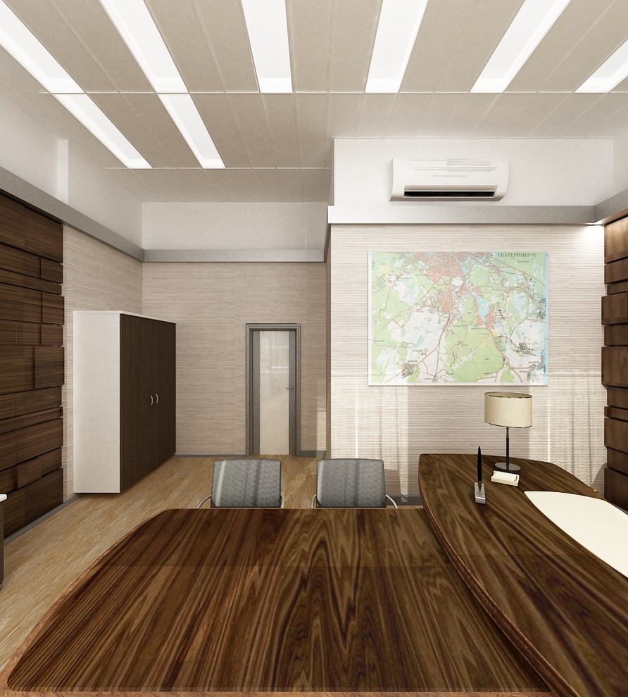 Дизайн-проект офиса "Техстрой"- 2018 год. Кабинет.